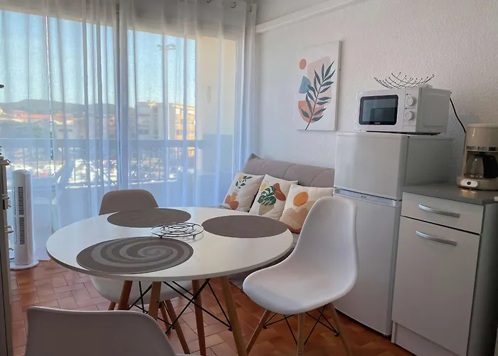 Apartment T1 Avec Climatisation, Balcon Et Cuisine Equipee - Fr-1-553-249 *