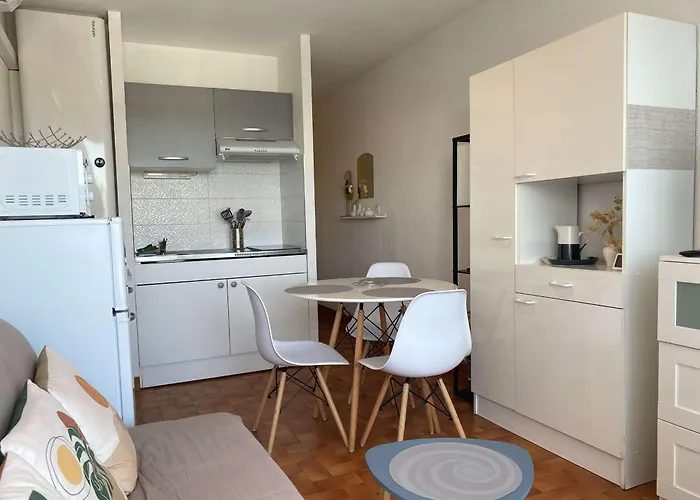 Apartment T1 Avec Climatisation, Balcon Et Cuisine Equipee - Fr-1-553-249 *